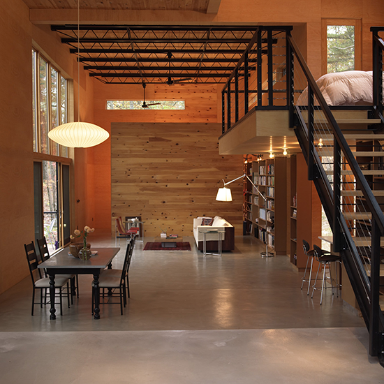 A-Frame Re-Think Interior
