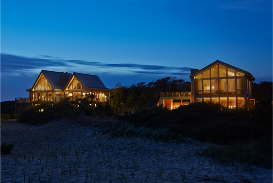 House and Guest House at the Beach Exterior