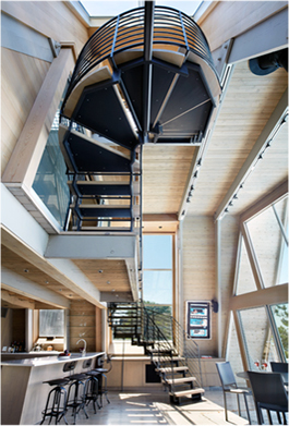 A-Frame Rethink Interior